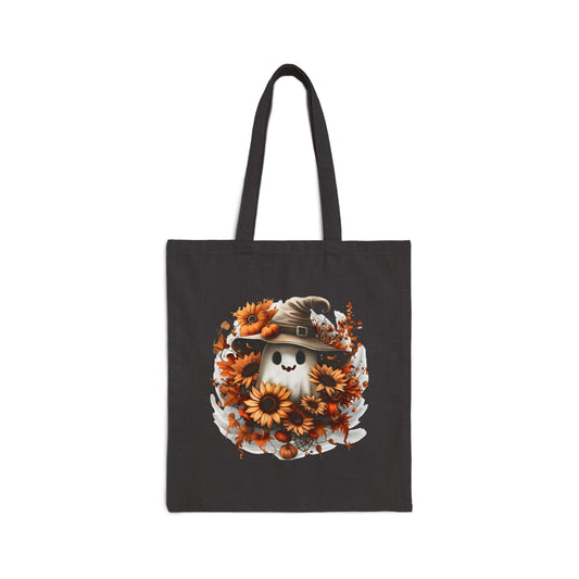 Witchy Whimsy Canvas Tote Bag