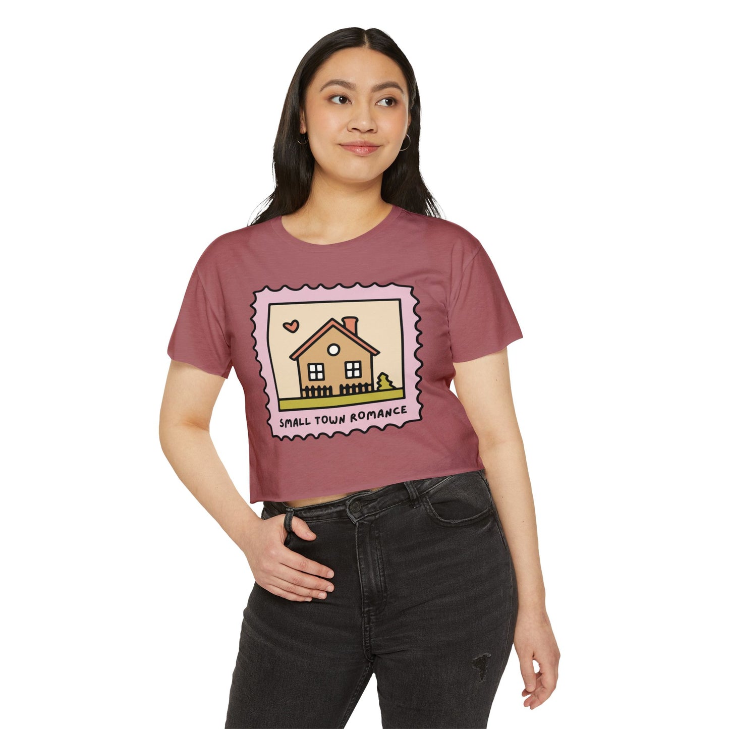 Small Town Romance Crop Top