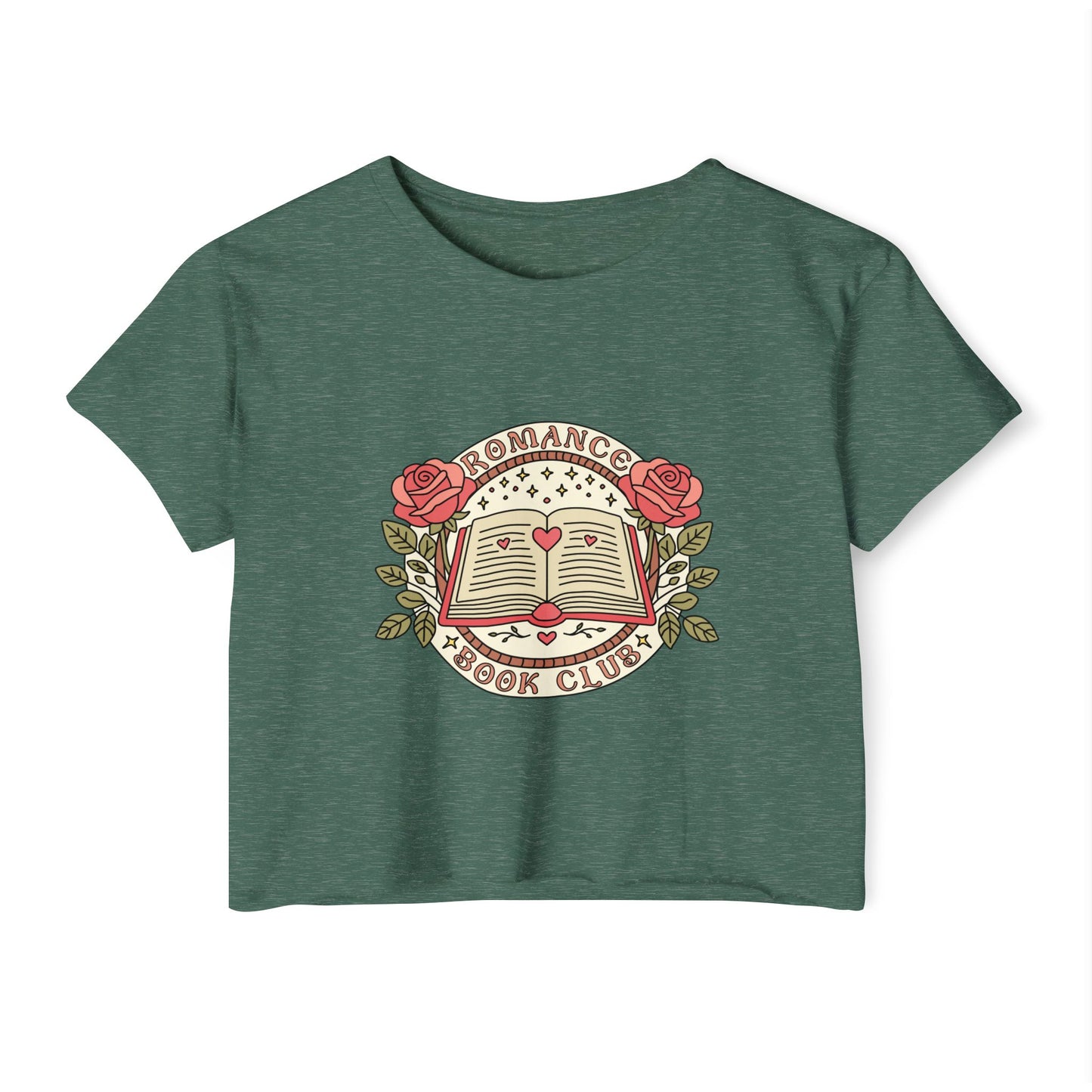 Romance Book Club Crop Top