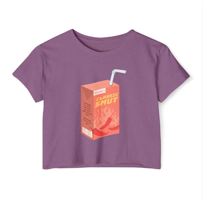 Classic Smut Juice Box Crop Top