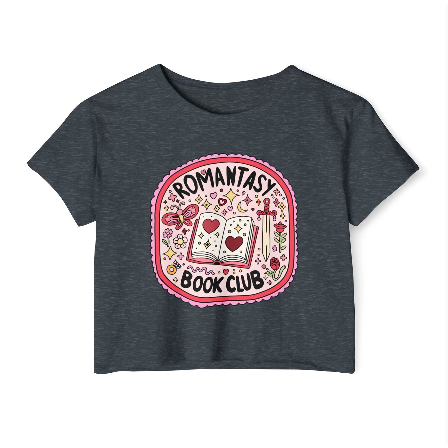 Romantasy Bookclub Crop Top