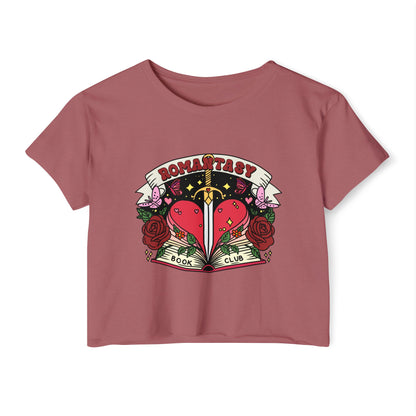 Romantasy Book Club Crop Top