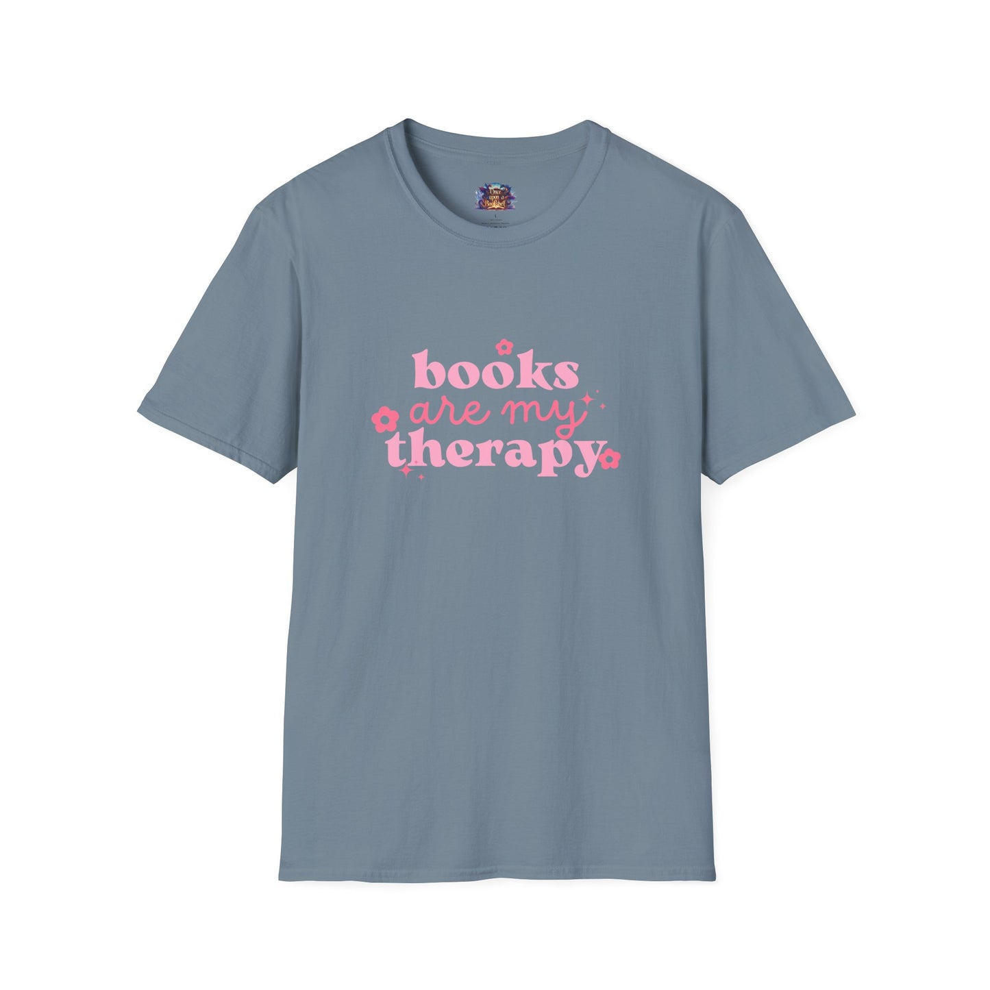 Books Are My Therapy T-Shirt