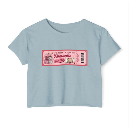 Romantic Book Club Membership Crop Top