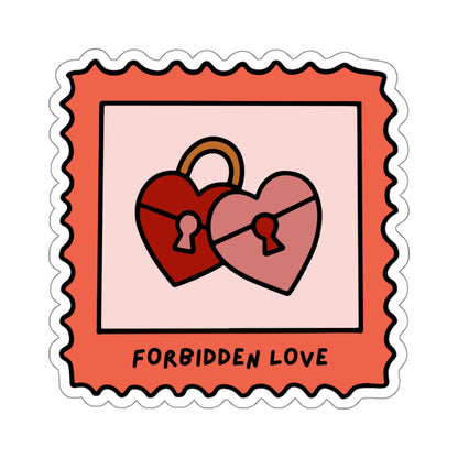 Forbidden Love Book Trope Sticker