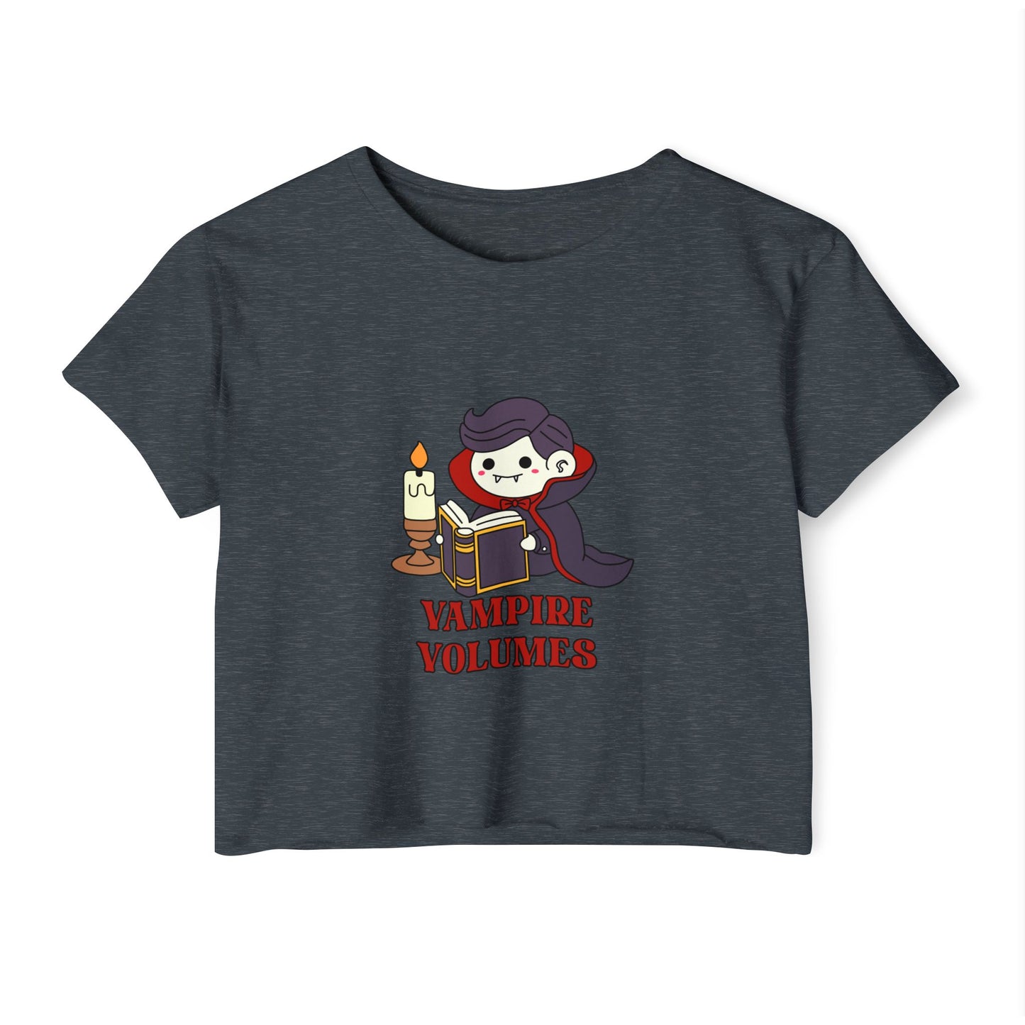 Cartoon Vampire Volumes Crop Top