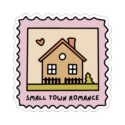 Small Town Romance Book Trope Sticker