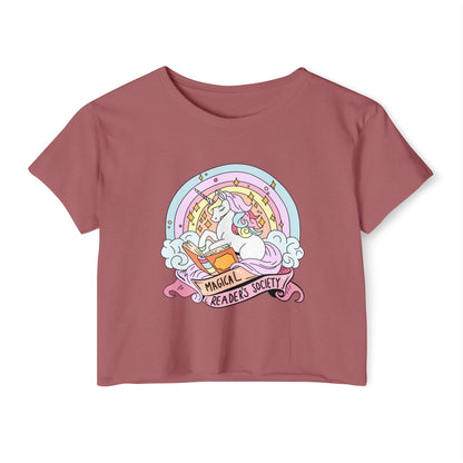 Magical Reader Society Crop Top