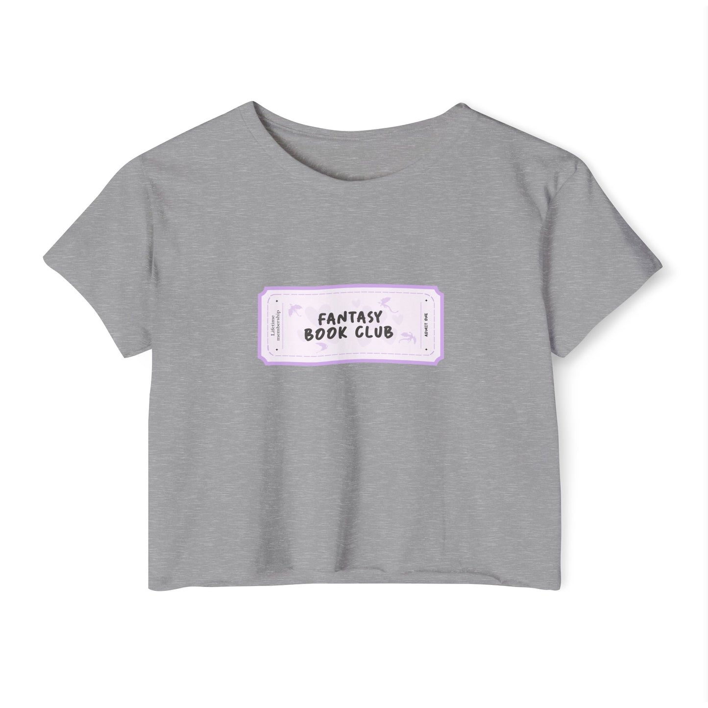 Fantasy Book Club Crop Top