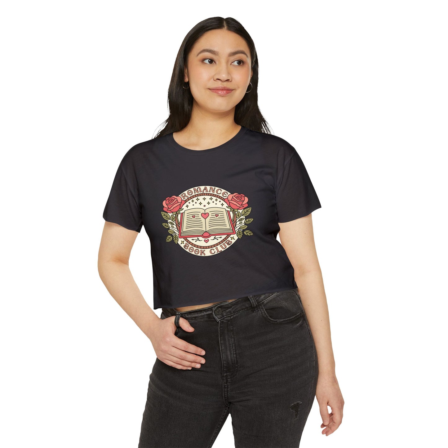 Romance Book Club Crop Top