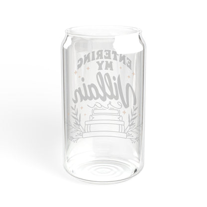 Entering My Villain Era Sipper Glass, 16oz