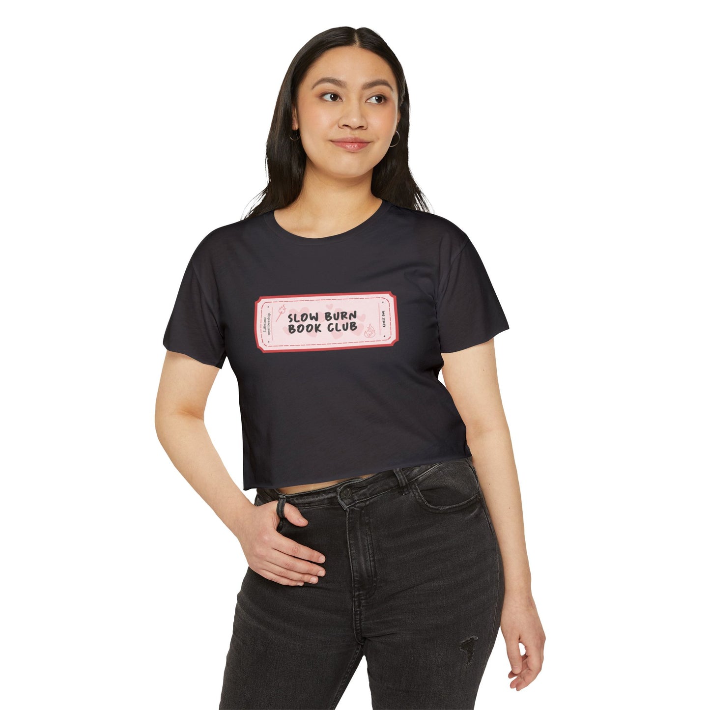 Slow Burn Book Club Crop Top