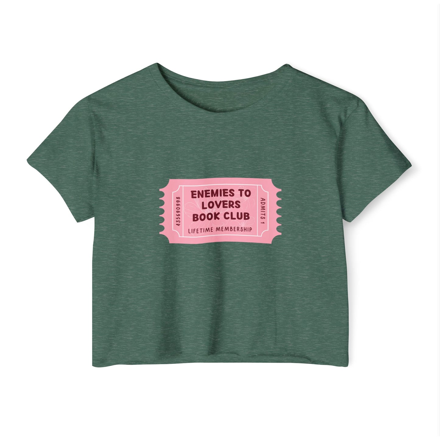 Enemies to Lovers Book Club Crop Top