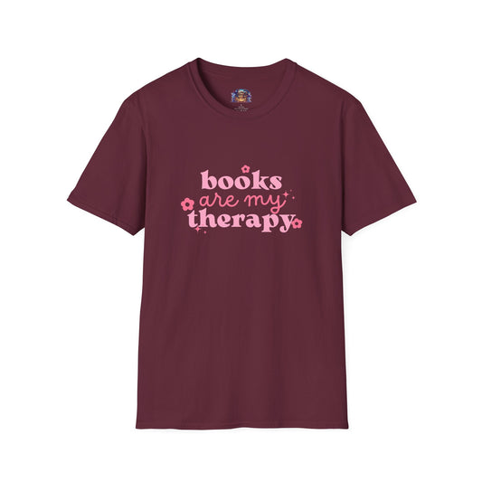 Books Are My Therapy T-Shirt