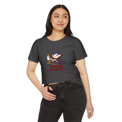 Cartoon Vampire Volumes Crop Top